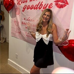 Show Me Your MuMu Best Bow Mini Dress